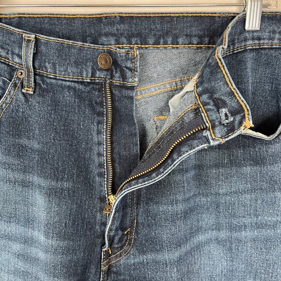 Levis 505 Jeans Mens 38 X 30 Medium Wash Casual Comfortable - Picture 6 of 12